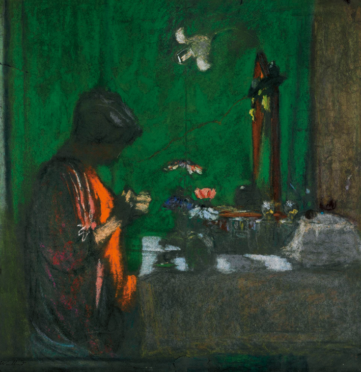  Edouard Vuillard —— MADAME HESSEL E SON CABINET DE TOILETTE